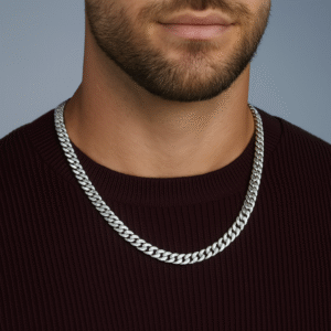 6.5mm 925 Sterling Silver Miami Cuban Link Chain Necklace with Box Lock