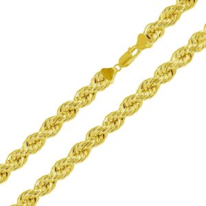 8mm Rope Chain Necklace