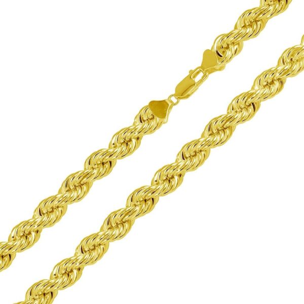 8mm Rope Chain Necklace - Image 2