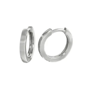 925 Sterling Silver Huggie Hoop Earrings