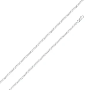 2.9mm Figaro Chain Necklace or Bracelet