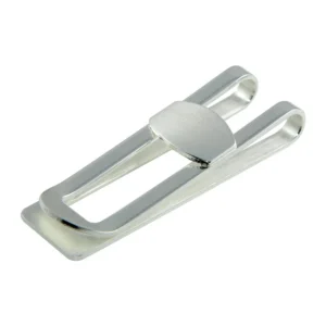 Matte and High Polish Double Car Money Clip