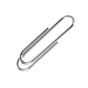 High Polish Rounded Paperclip Money Clip