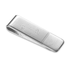Matte and High Polish and Money Clip with Dollar Sign