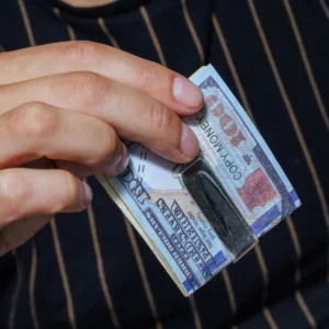 High Polish Engravable Money Clip